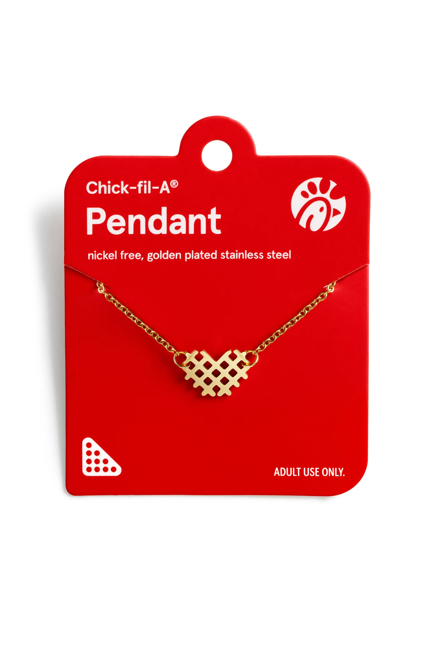 Chick-fil-A® Waffle Fry Heart Necklace - Image 3