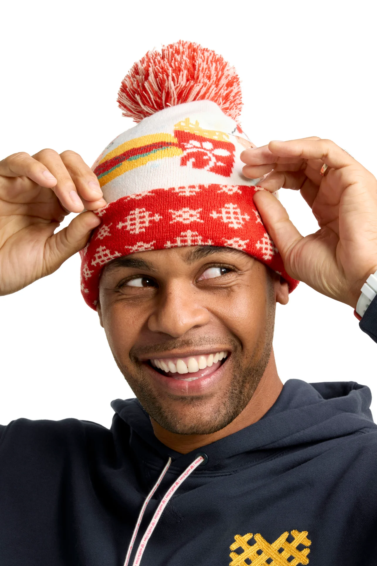 Very Merry Pom Beanie - Image 3