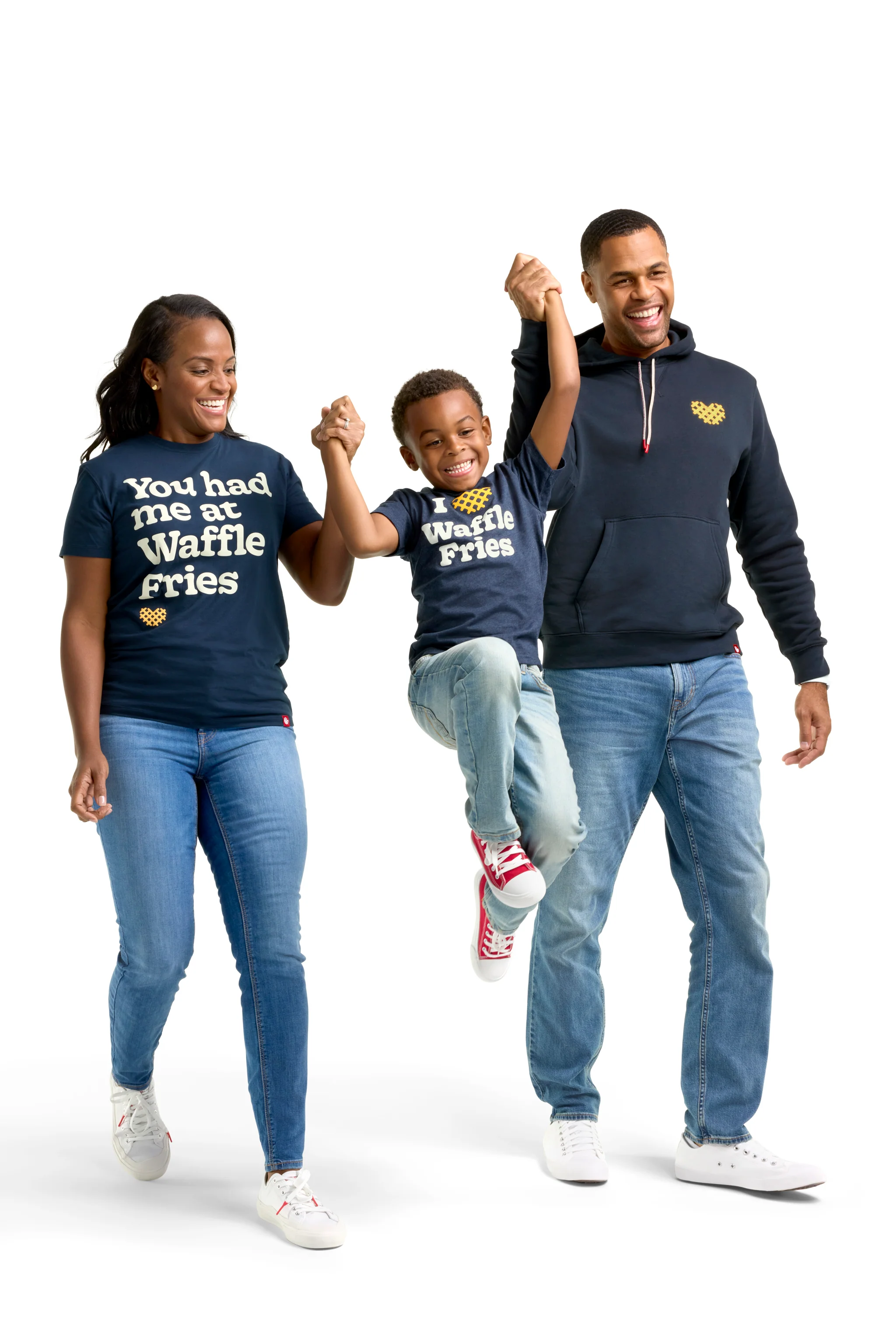 I Heart Waffle Fries Kids Tee - Image 3