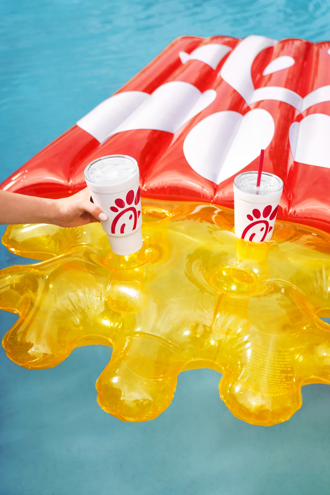 Large Waffle Fry Pool Float - Image 4